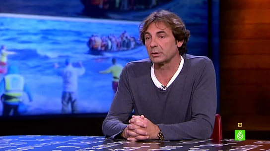 Óscar Camps visita El Intermedio para repasar su labor en Grecia Óscar Camps visita El Intermedio para repasar su labor en Grecia