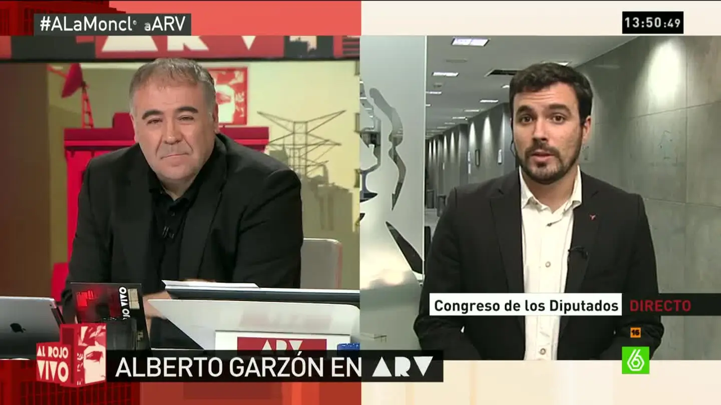 Alberto Garzón en arv Alberto Garzón en arv