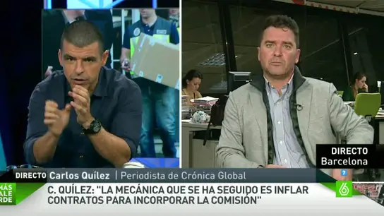 Carlos Quílez, en Más Vale Tarde Carlos Quílez, en Más Vale Tarde