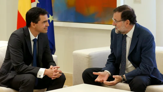 Herzog y Mariano Rajoy, en La Moncloa. Herzog y Mariano Rajoy, en La Moncloa.