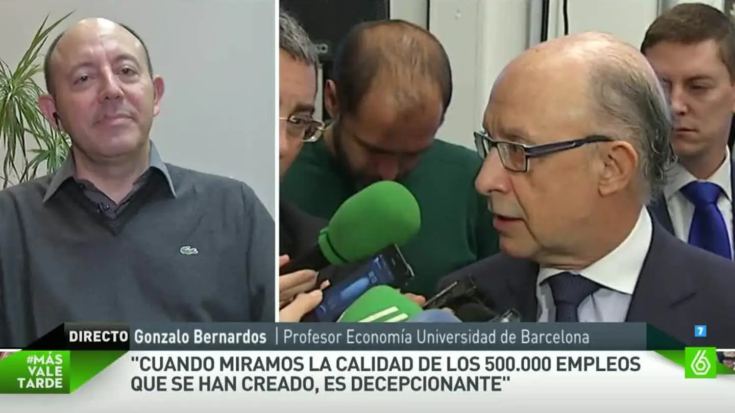 Gonzalo Bernardos, en Más Vale Tarde Gonzalo Bernardos, en Más Vale Tarde