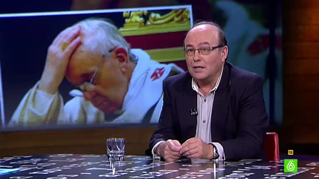 El director de Religión Digital, José Manuel Vidal, visita El Intermedio 