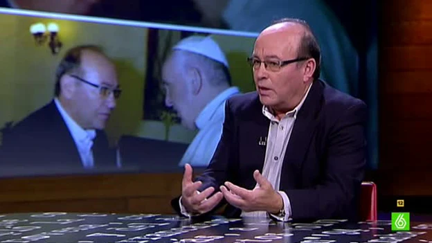 El director de Religión Digital, José Manuel Vidal, visita El Intermedio 