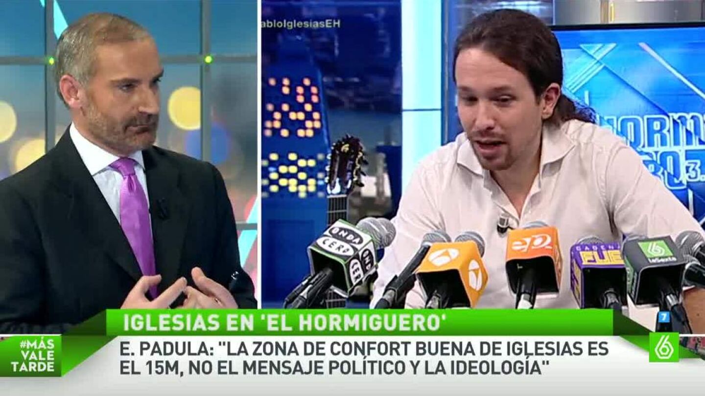 Padula, sobre Iglesias en El Hormiguero
