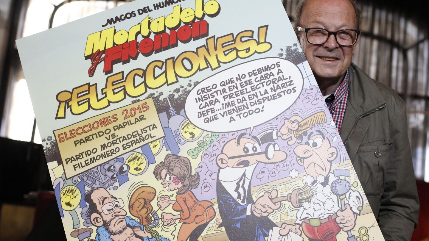 &iexcl;Elecciones!, el nuevo c&oacute;mic de Mortadelo y Filem&oacute;n
