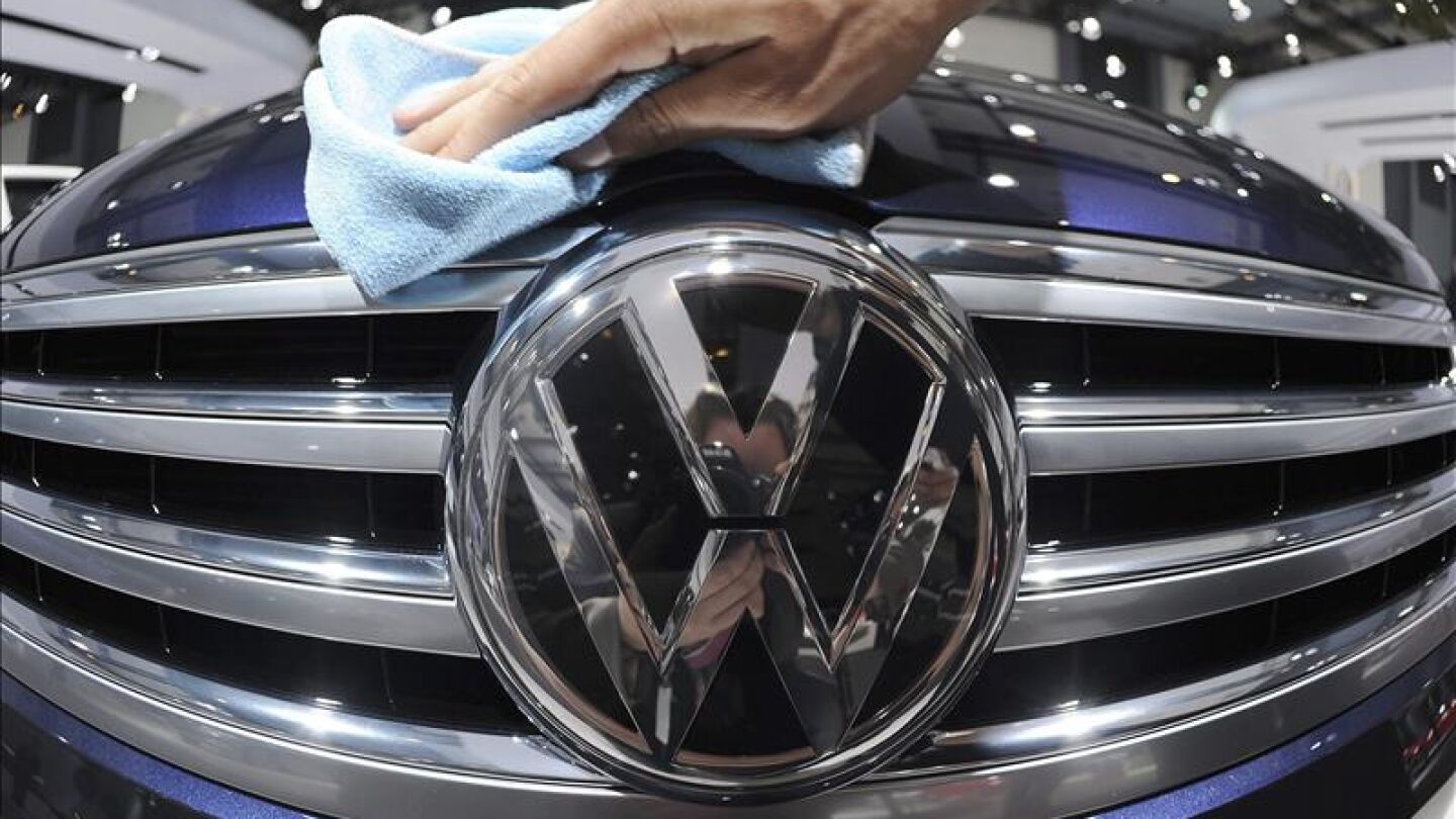 Autom&oacute;vil Volkswagen.
