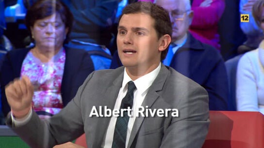Albert Rivera responde en &lsquo;La calle pregunta&rsquo;, en laSexta Noche