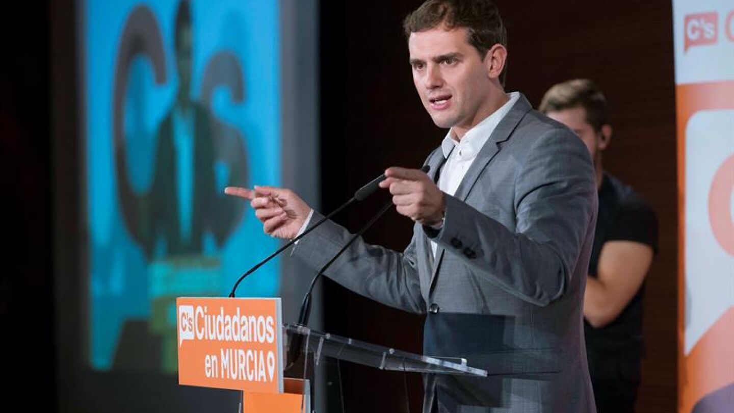  El presidente de Ciudadanos, Albert Rivera