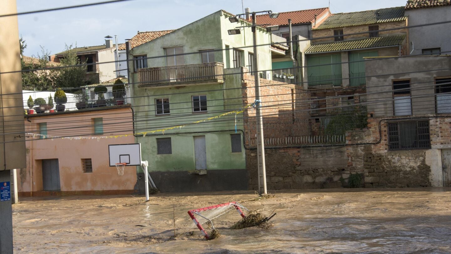 Consecuencias del temporal en Catalu&ntilde;a