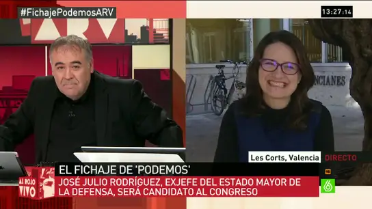 Mónica Oltra en arv Mónica Oltra en arv