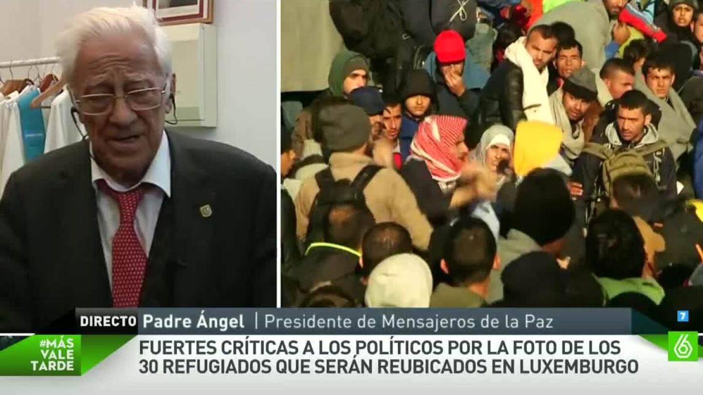El padre &Aacute;ngel, sobre la crisis de refugiados