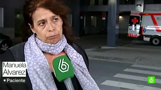 Manuela Álvarez, paciente Manuela Álvarez, paciente