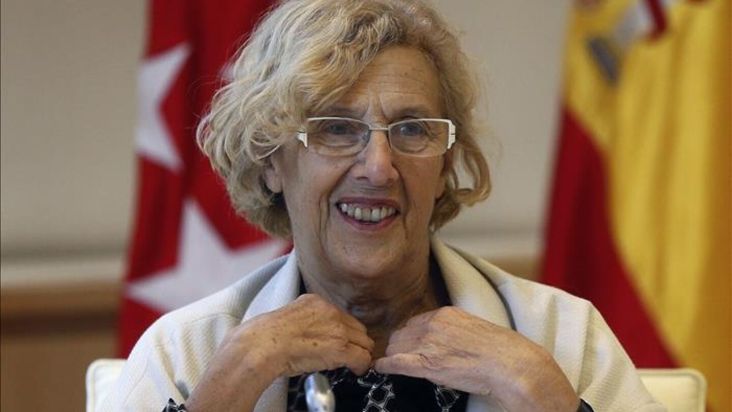 Manuela Carmena, alcaldesa de Madrid