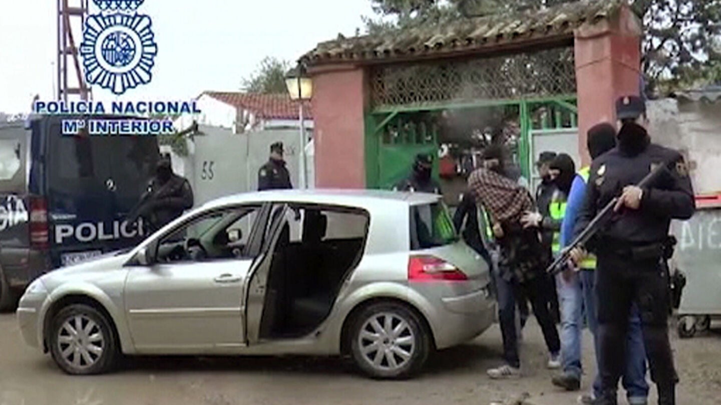 Detenci&oacute;n de los yihadistas en Ca&ntilde;ada Real