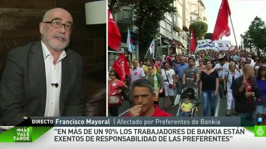 Francisco Mayoral, afectado por las preferentes