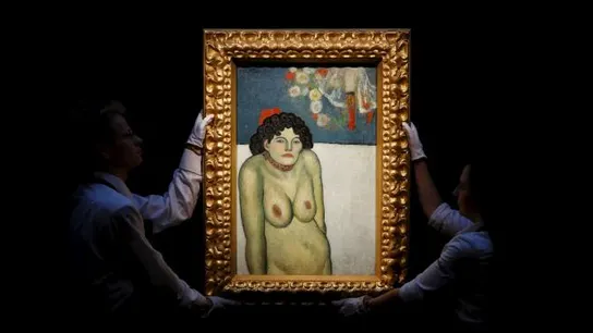 'La Gommeuse' de Picasso alcanza los 62 millones de euros en Nueva York 'La Gommeuse' de Picasso alcanza los 62 millones de euros en Nueva York