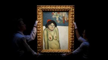 'La Gommeuse' de Picasso alcanza los 62 millones de euros en Nueva York