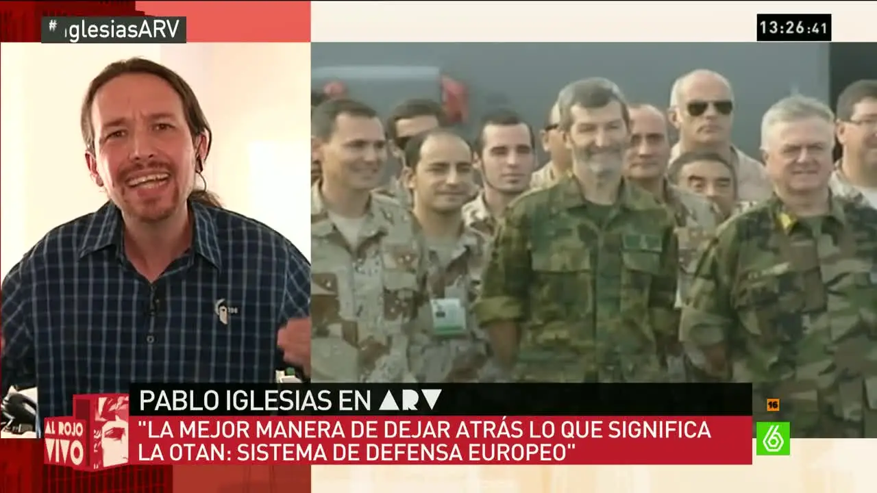 Pablo Iglesias y Julio Rodríguez en arv Pablo Iglesias y Julio Rodríguez en arv