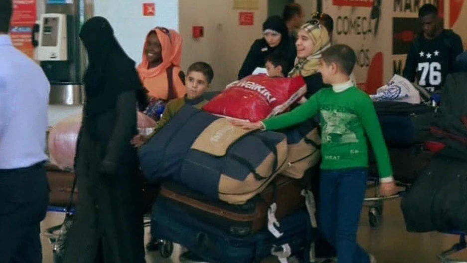 Llegan refugiados a Espa&ntilde;a