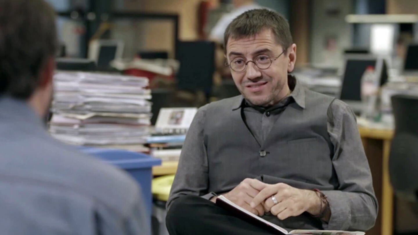 Juan Carlos Monedero, en Salvados