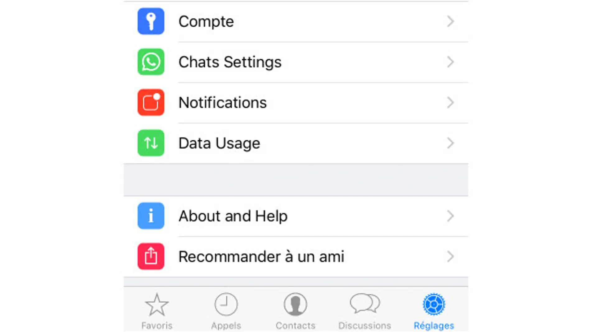WhatsApp para iPhone