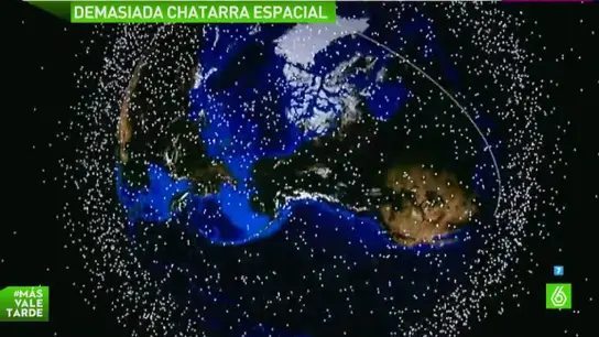 Residuos aeroespaciales que rodean La Tierra Residuos aeroespaciales que rodean La Tierra