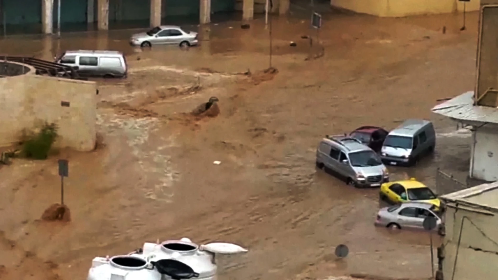Inundaciones en Jordania