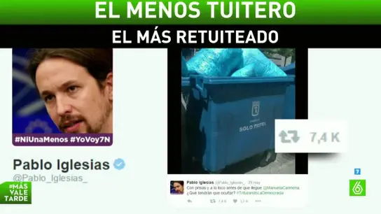 Twitter de Pablo Iglesias Twitter de Pablo Iglesias