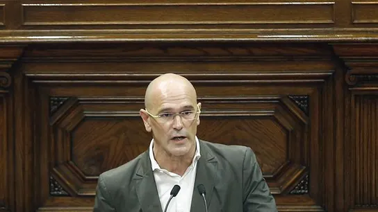 El diputado de Junts pel Si, Raül Romeva El diputado de Junts pel Si, Raül Romeva