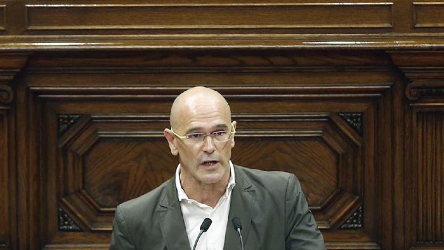  El diputado de Junts pel Si, Ra&uuml;l Romeva