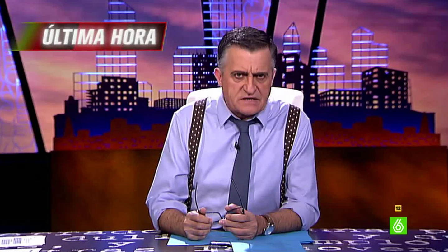 El Intermedio anuncia la última hora política con la noticia de la muerte de España El Intermedio anuncia la última hora política con la noticia de la muerte de España