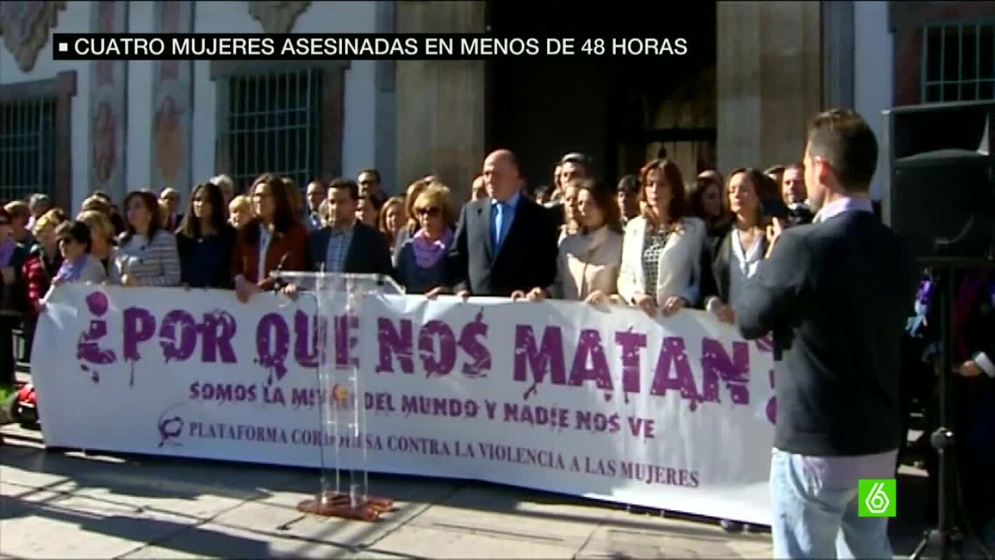 Manifestaci&oacute;n contra la violencia de g&eacute;nero