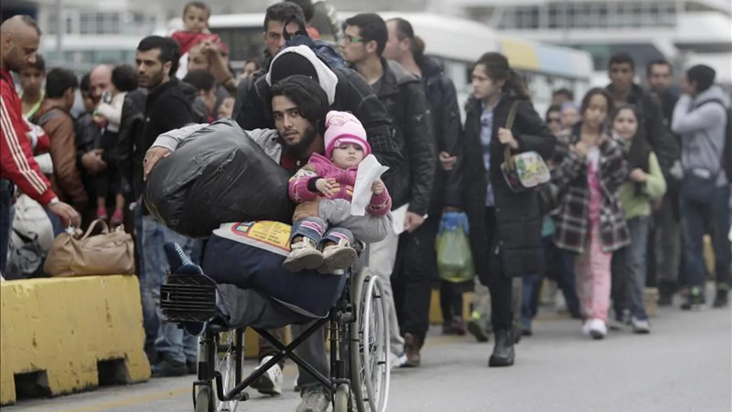 Imagen de refugiados Imagen de refugiados