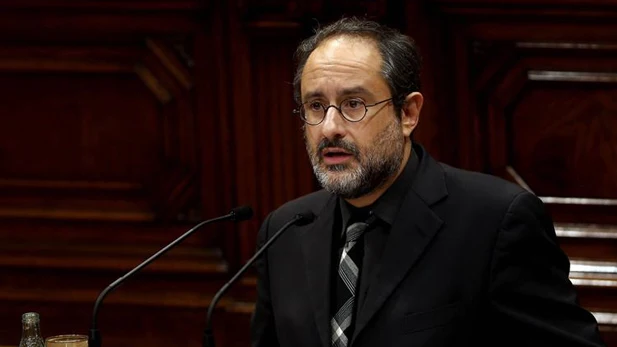 Antonio Baños en el Parlament