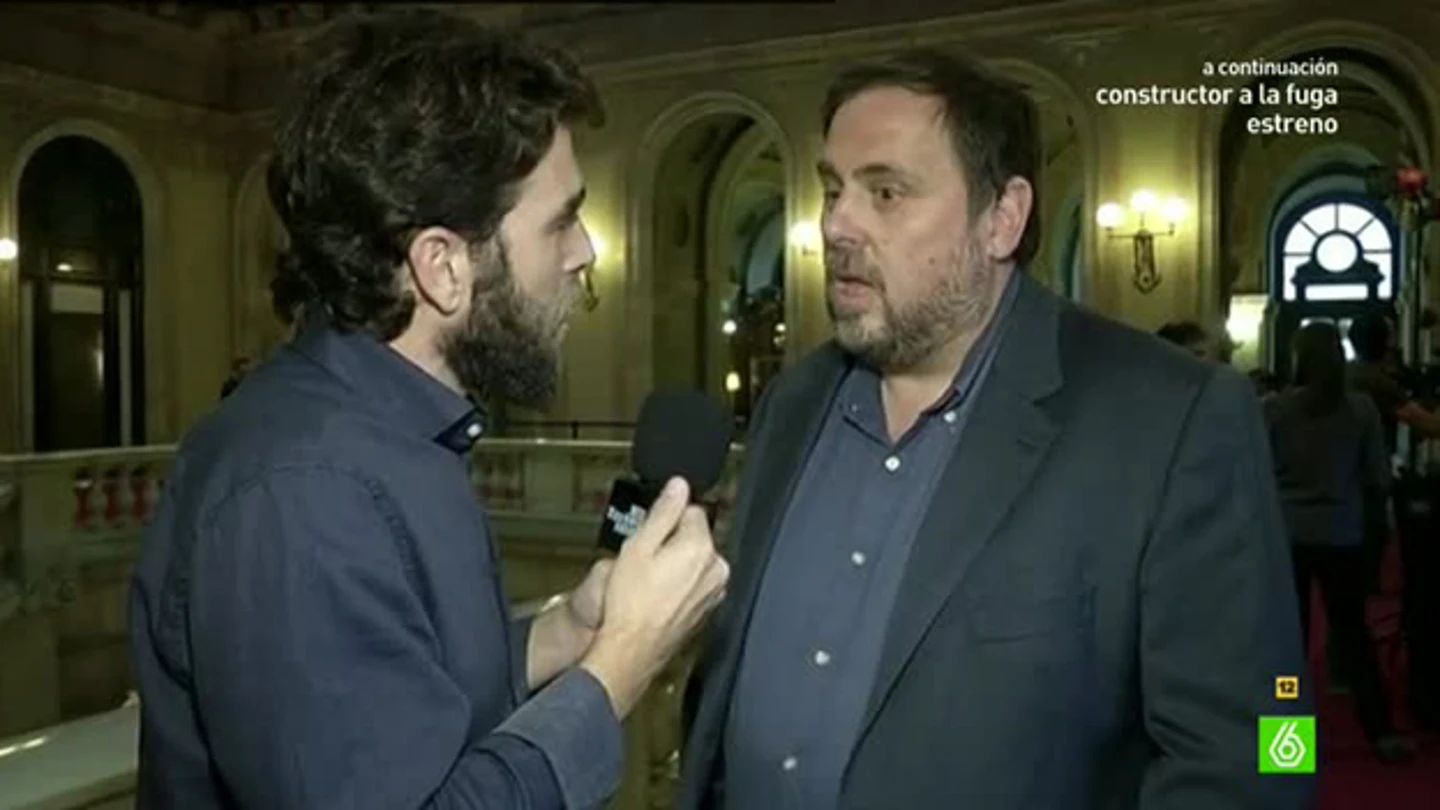 Gonzo entrevista a Oriol Junqueras Gonzo entrevista a Oriol Junqueras