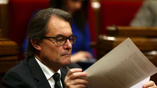 Artur Mas en el Parlament Artur Mas en el Parlament
