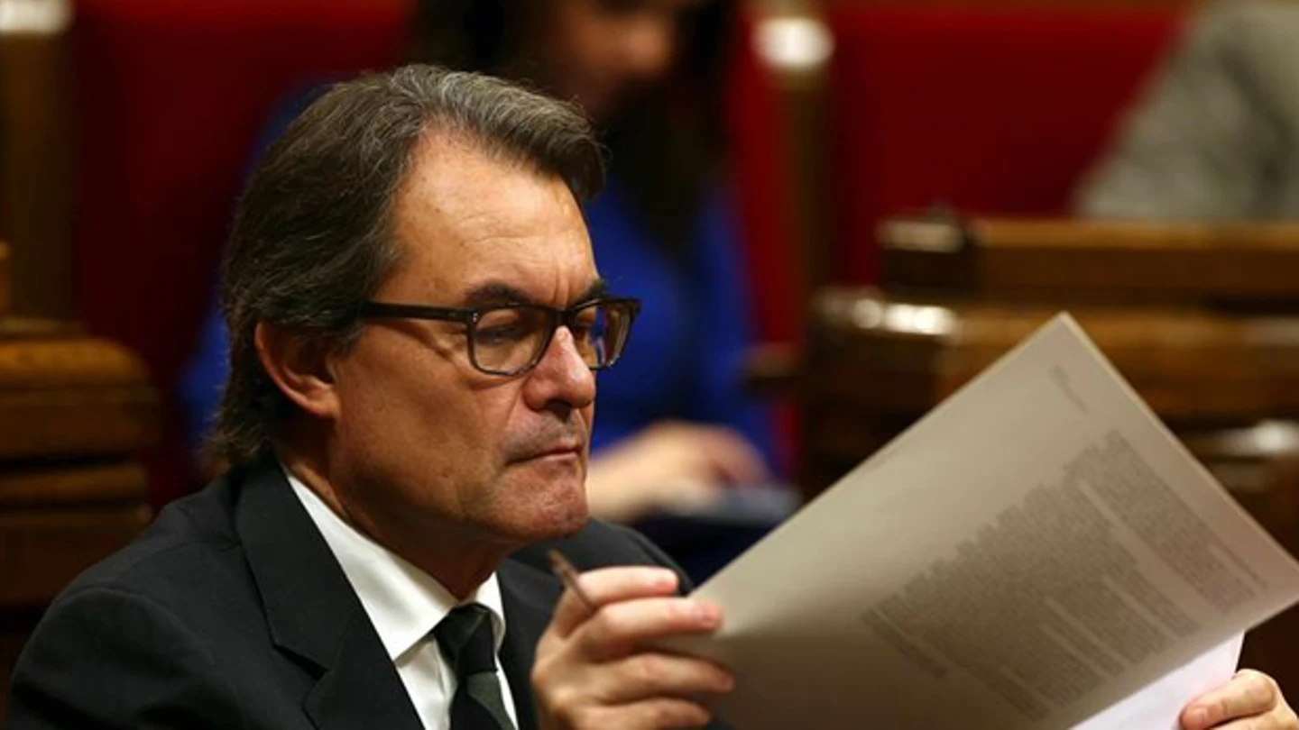 Artur Mas en el Parlament Artur Mas en el Parlament