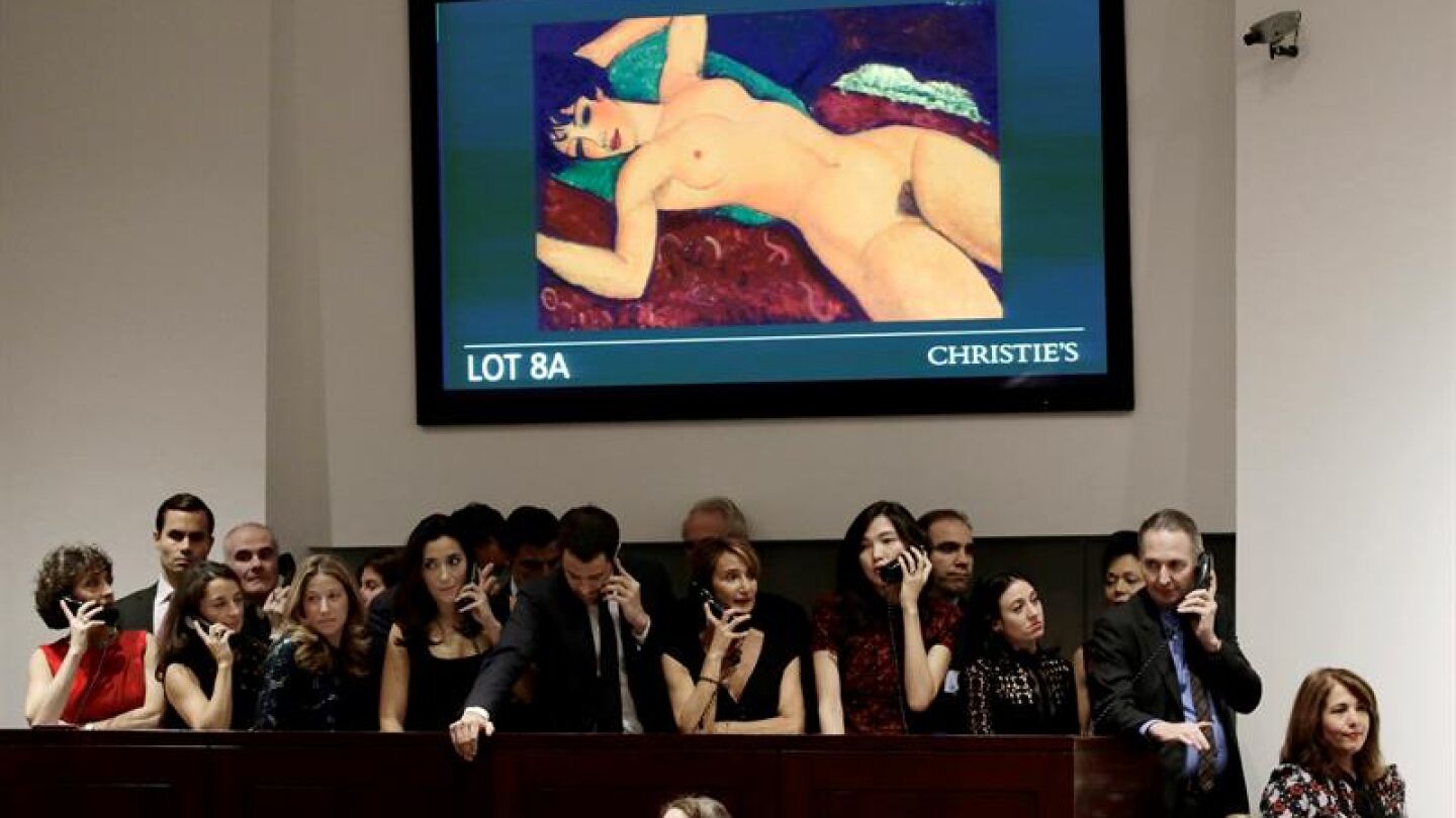 Imagen de la subasta de Christie's