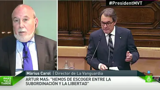 Màrius Carol, director de La Vanguardia Màrius Carol, director de La Vanguardia