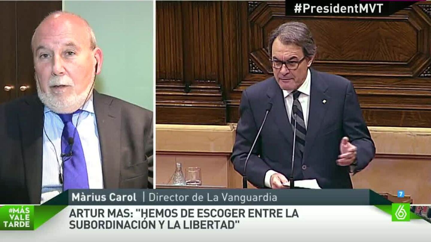 M&agrave;rius Carol, director de La Vanguardia