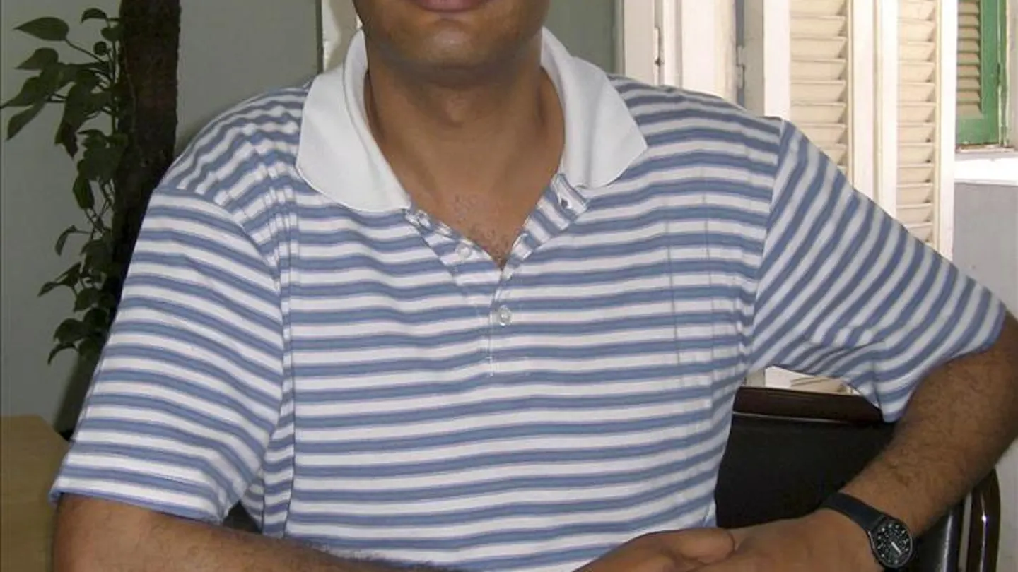 El activista egipcio Hossam Bahgat El activista egipcio Hossam Bahgat
