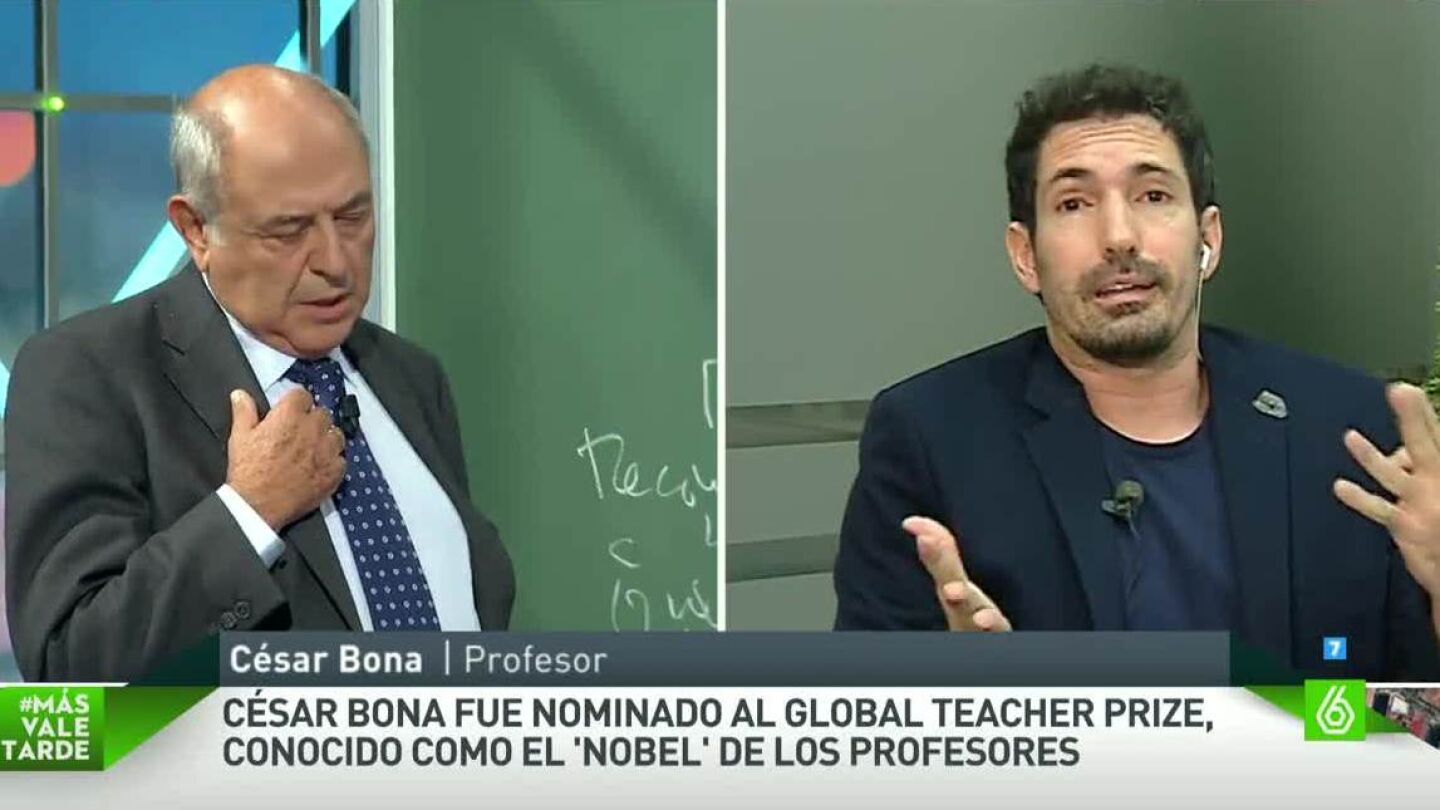 El profesor C&eacute;sar Bona
