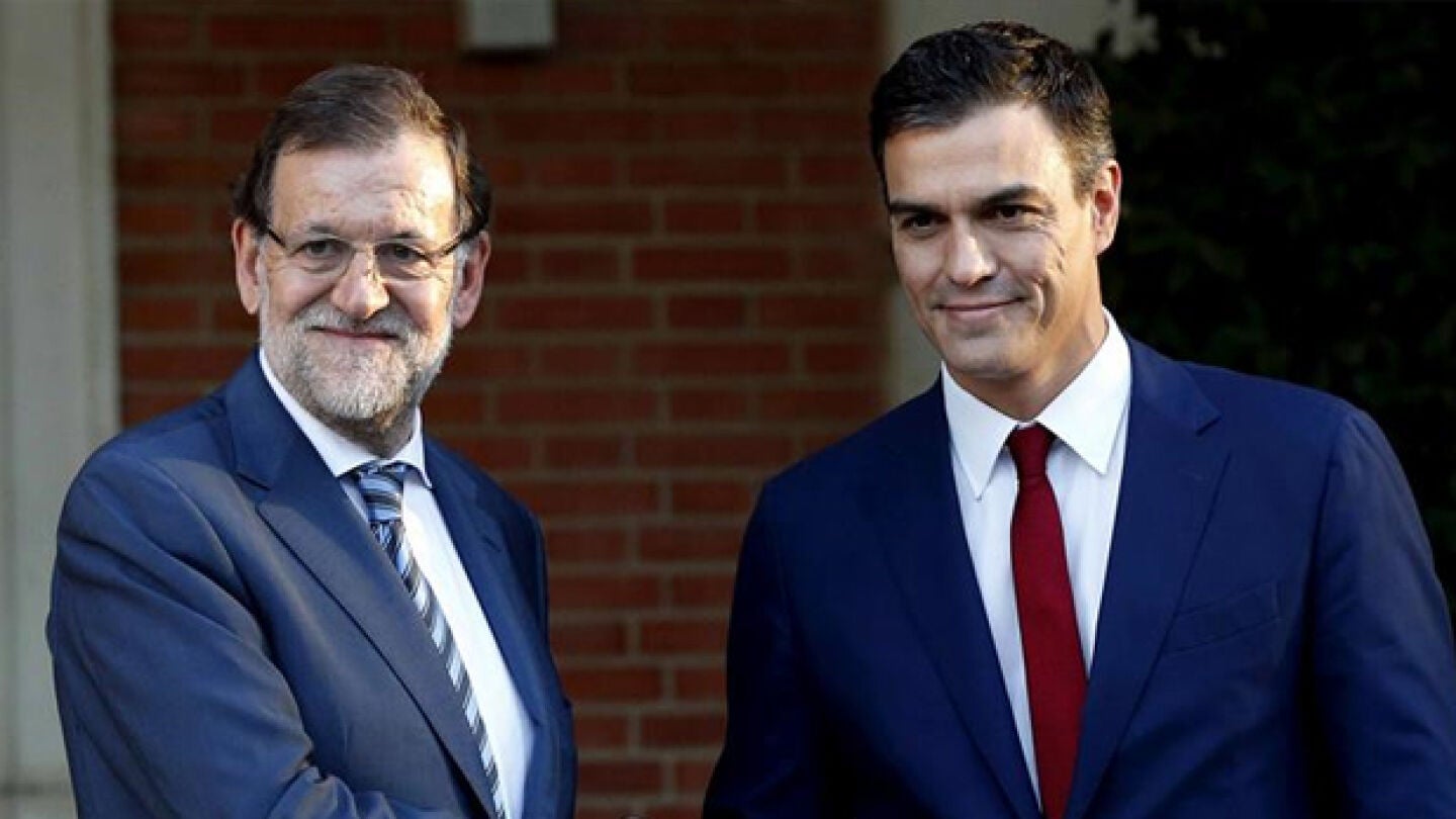 Pedro S&aacute;nchez y Mariano Rajoy