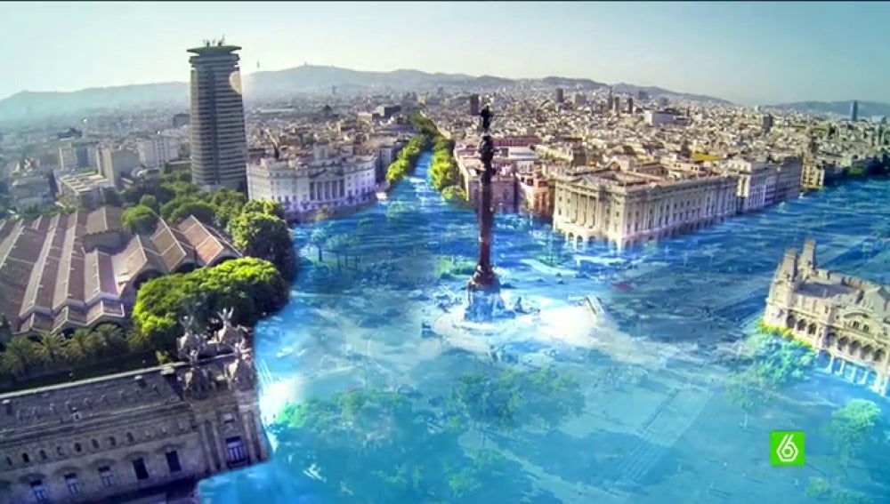 Image result for barcelona inundada