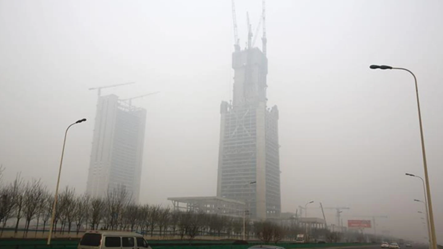 Contaminación en China Contaminación en China