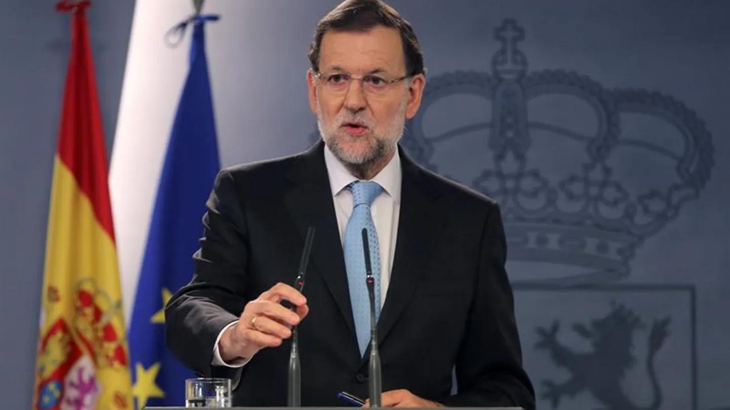 Mariano Rajoy comparece ante los medios en el Palacio de la Moncloa Mariano Rajoy comparece ante los medios en el Palacio de la Moncloa