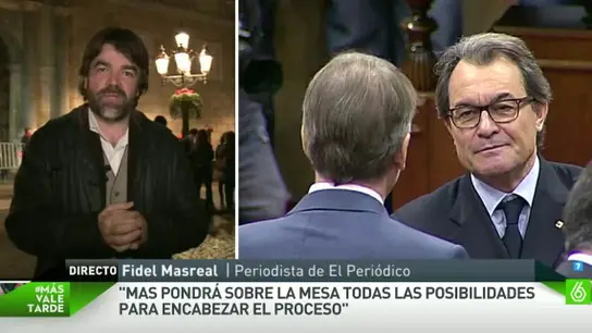 El periodista Fidel Masreal, en Más Vale Tarde El periodista Fidel Masreal, en Más Vale Tarde