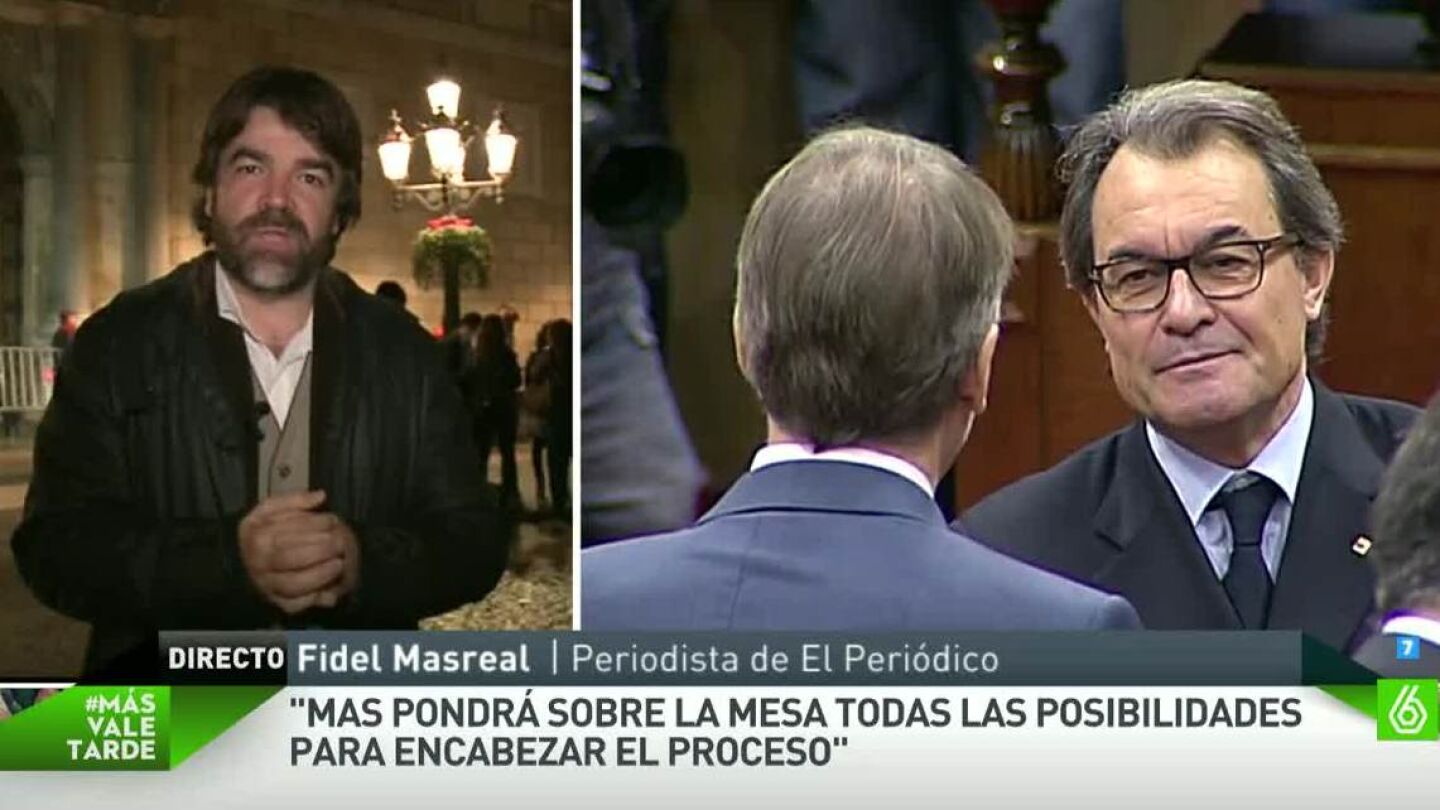 El periodista Fidel Masreal, en M&aacute;s Vale Tarde