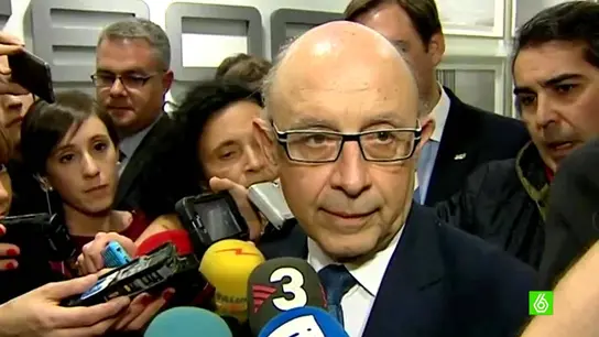 Montoro habla con los medios Montoro habla con los medios