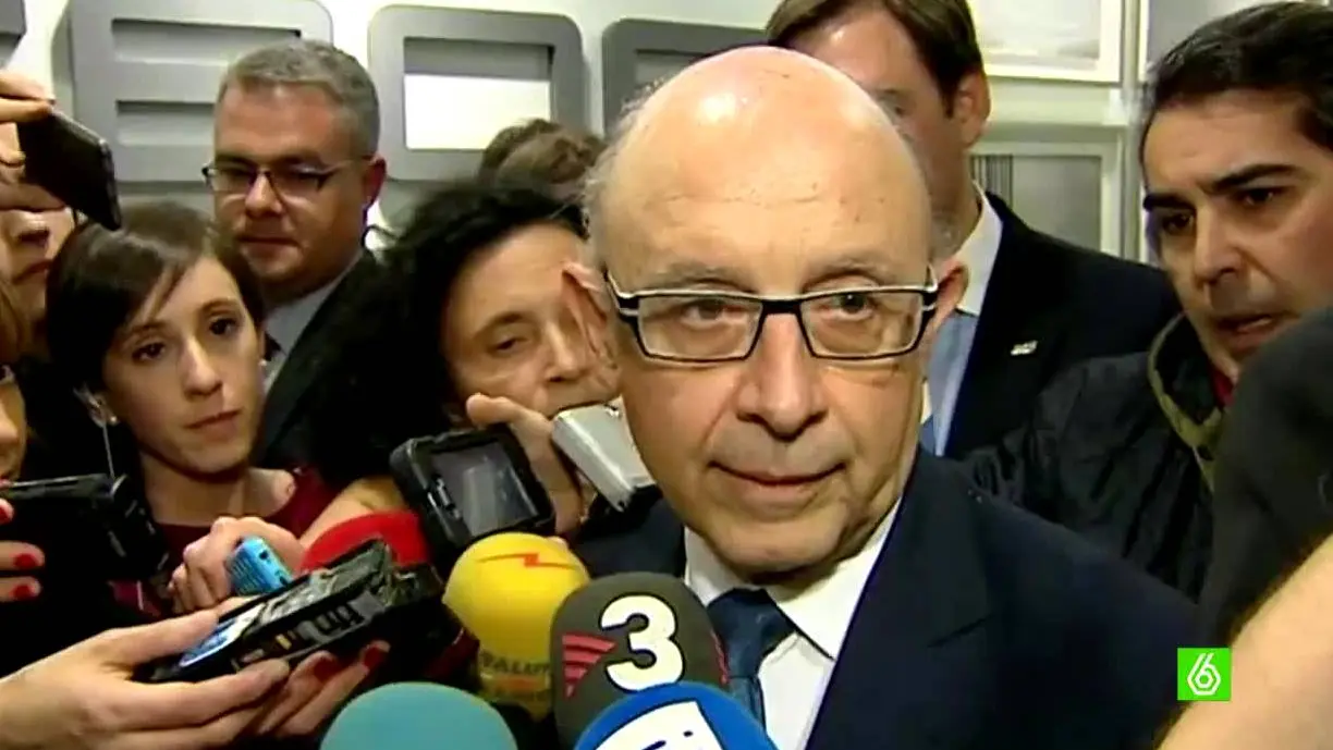 Montoro habla con los medios